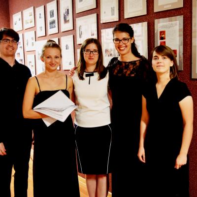 with violin quartet Navis