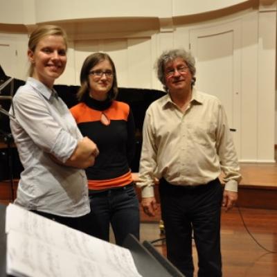 with prof. Andrzej Tatarski (piano) and Anna Budzyńska (soprano)